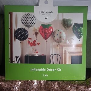 Kate Spade Inflatable Décor Kit - Black, Red, Green, Gold
